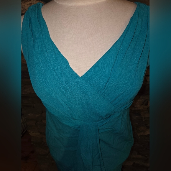 W118 By Walter Baker NWT Lindsay Dress Teal Sleeveless Dress - Picture 2 of 12